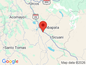 Map of Site Report: Raqchi, Peru